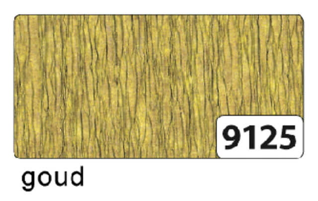 Crepe Paper Folia 250x50 cm NR9125 Gold | 10 Stück