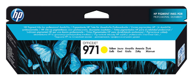 Tintenpatrone HP CN624AE 971 Geel