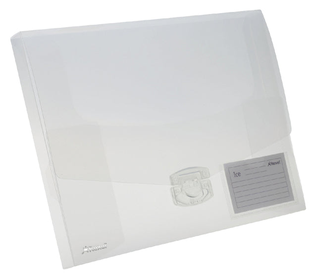 Elastobox Rexel Ice 25 mm transparent