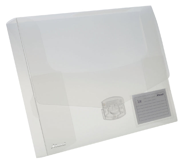 Elastobox Rexel Ice 40 mm transparent