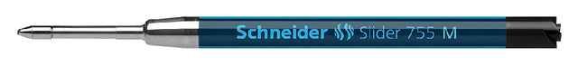 Ballpin -Füllungs -Schneider Slider Jumbo 755 Schwarzes Medium | 10 Stück