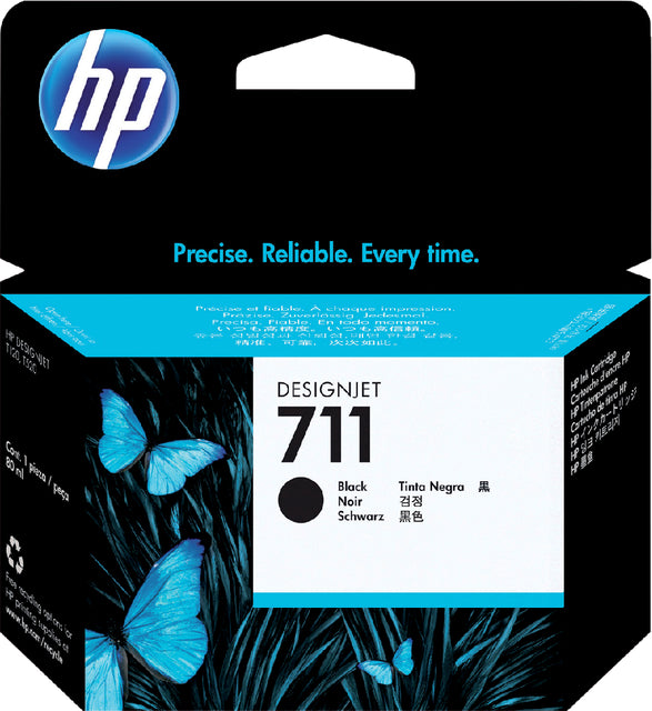 Tintenpatrone HP CZ133A 711XL Schwarzer HC