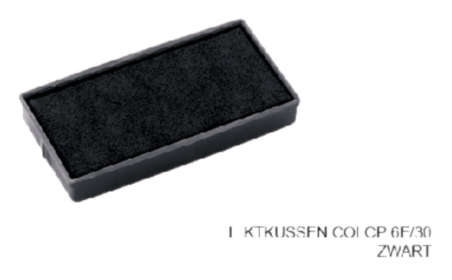 Stempelkissen Kolp 6th/30 Schwarz | 5 Stücke