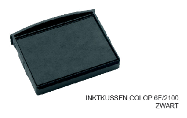 Stempelkissen Kolop 6th/2100 Black | 5 Stücke
