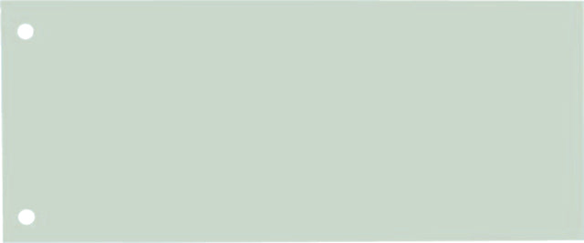 Trennstreifen Oxford Schmale 240x105mm 190gr Green | 30 Stücke