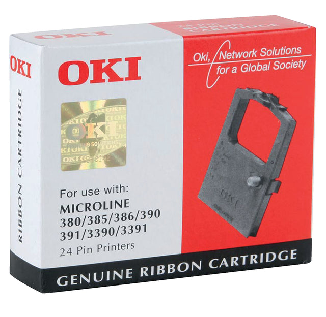Ribbon OKI 09002309 pour ML390 / 391 noir