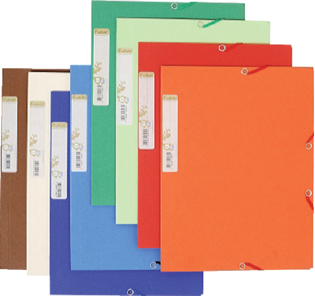 Elastomap Exacompta Forever A4 3 Ventile 380gr assorti | 25 Stücke