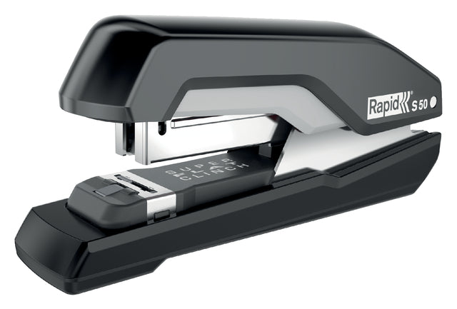 Hefter Rapid S50 Halfstrip 50vvel 24/6 Black/Grey | 6 Stück