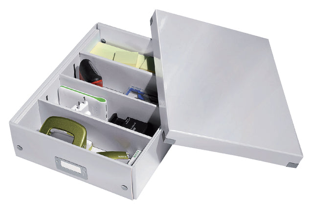 Sortierbox Leitz Wow Click Store 280x100x370mm WT | 1 Stück