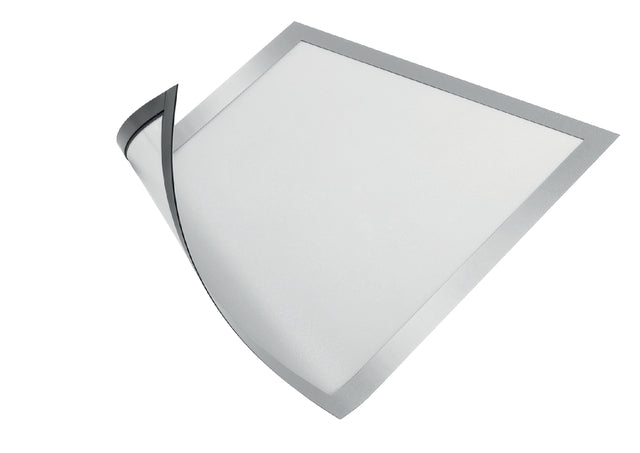Duraframe Langlebig 486923 Magnetischer A4 Silbergrau
