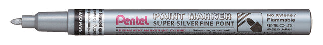 Filz -Tip Stift Pentel MSP10 Rundpunkt 1,5 mm Silber