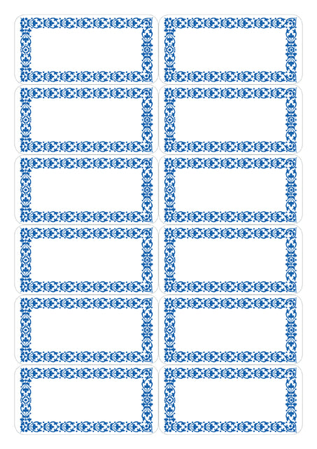 Label Herma 3742 Küche Blau