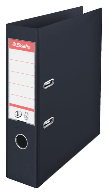 Ordner Esselte Vivida A4 75mm PP Black | 10 Stück