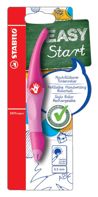 Rollerpen Stabilo Easyoriginal Right -Handed Pink/Hell Pink Blister | 5 Stücke