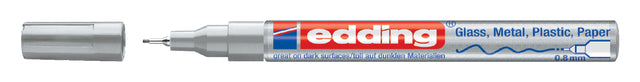 Filz -Tip Edding 780 Lackmarker rund Silber 0,8 mm