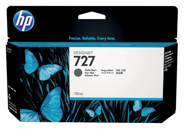 Tintenpatrone HP B3P22A 727 130 ml Matt Schwarz