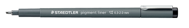 Fineliner Staedtler Pigment 308 Black 0,3-2,0 mm