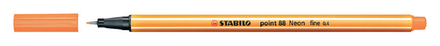 Fineliner Stabilo Point 88/054 Neon Oranje | 10 Stück