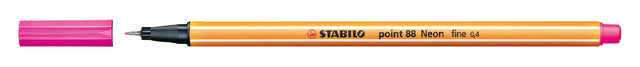 Fineliner Stabilo Point 88/056 Neon Pink | 10 Stück