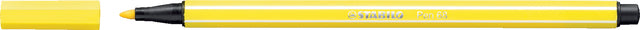 Filz -Tip Stift Stabilo Pen 68/24 Zitronengelb | 10 Stück