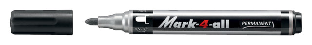 Filzstift Stabilo Mark-4-All 651/46 Schwarz | 10 Stück