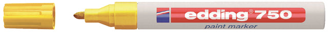 Filztip Edding 750 Lackmarker um gelb 2-4mm | 10 Stück