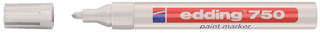 Filztip Edding 750 Lackmarker um weiße 2-4mm | 10 Stück