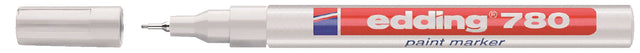 Filz -Tip Edding 780 Lackmarker um weiß 0,8 mm