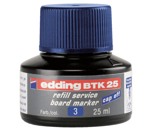 Filz -Stift -Tinte Edding BTK25 für Whiteboard Blau