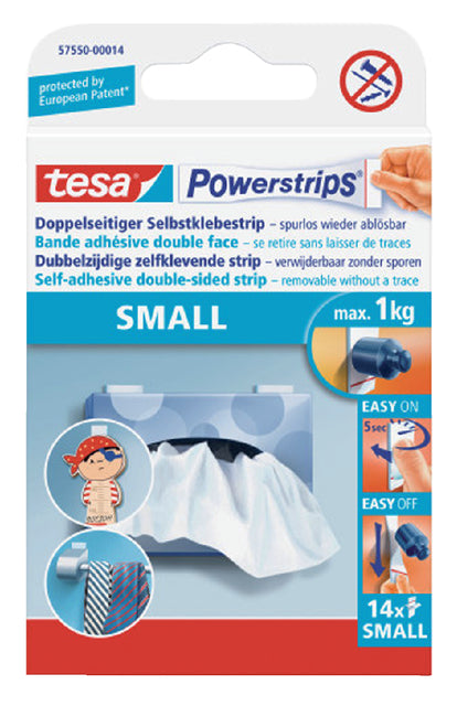 Doppeltsiedelte Powerstrip Tesa Mini 1 kg