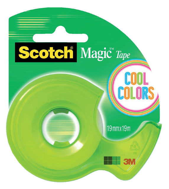 Klebeband Scotch 810 19mmx19m unsichtbar + noch in coolen Farben | 24 Stücke
