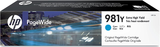 Tintenpatrone HP L0R13A 981y Blue EHC