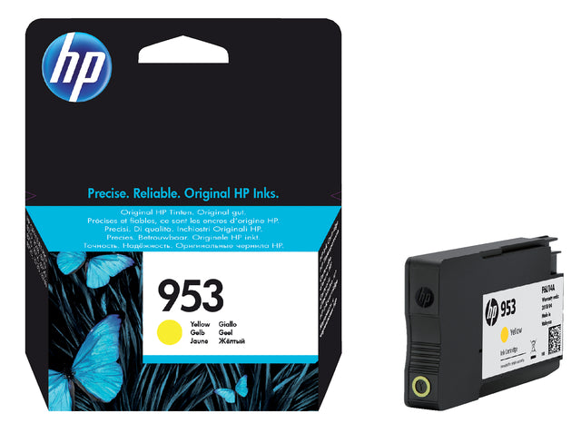 Tintenpatrone HP F6U14AE 953 Geel