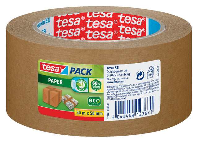 Verpackungsband TESA 50 mmx50m EcoPaper