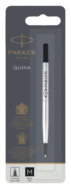 Roller Stift füllen Parker Quink schwarzes Medium