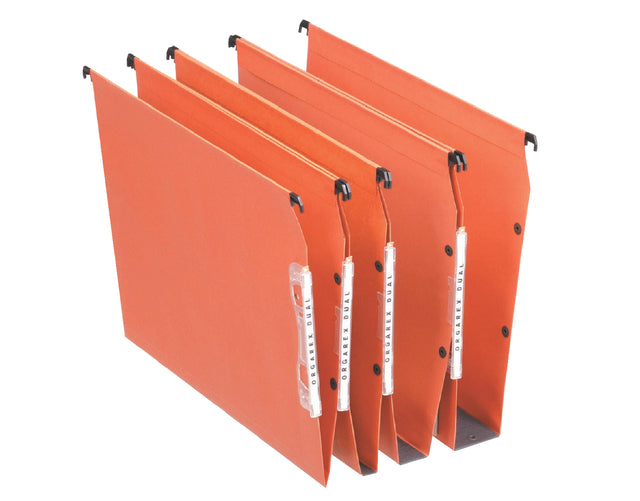 Hangmap Esselte Orgarex Dual Lateral V-Bodem Oranje
