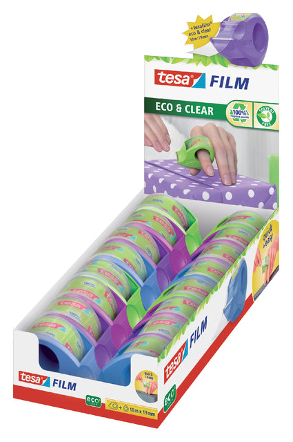 Klebebandhalter Tesa Eco Mini Roller mit Klebeband