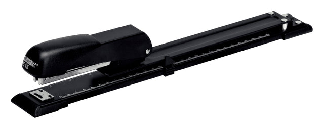 Staplet -Maschine schnelle Wirtschaft E15 Langarm 20 Blatt Schwarz