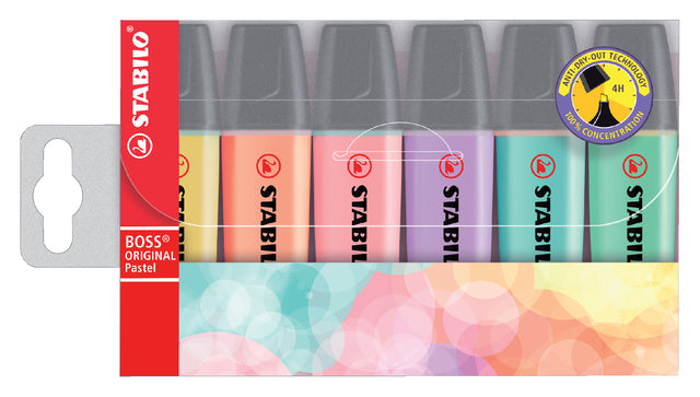 Markierungsmarker Stabilo Boss Original 70/6 Penny zu 6 Farben