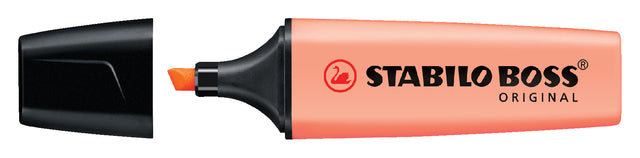 Markierungsmarker Stabilo Boss Original 70/126 Pastellpersik | 10 Stück