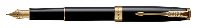 Fountain Pen Parker Sonnet Black Lack GT Medium