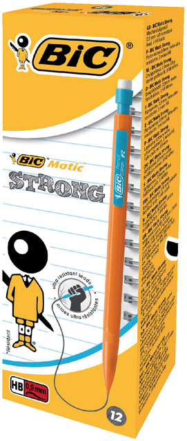 Vulpotlood BIC matic Strong 0,9 mm einschließlich HB -Marker | 12 Stücke