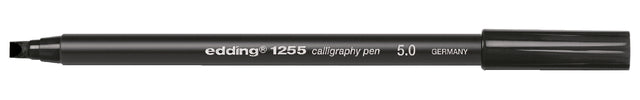 Kalligraphie Edding 1255 Black 5,0mm | 10 Stück