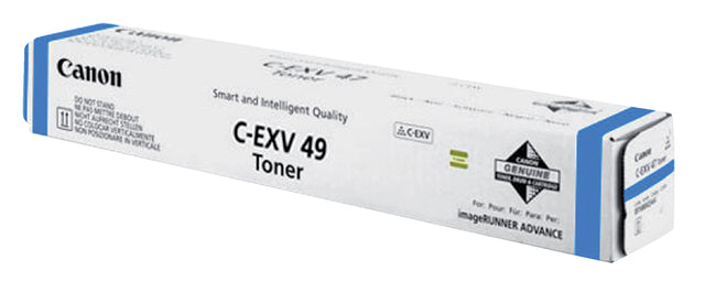 Tonercartridge Canon C-EXV 49 Blau