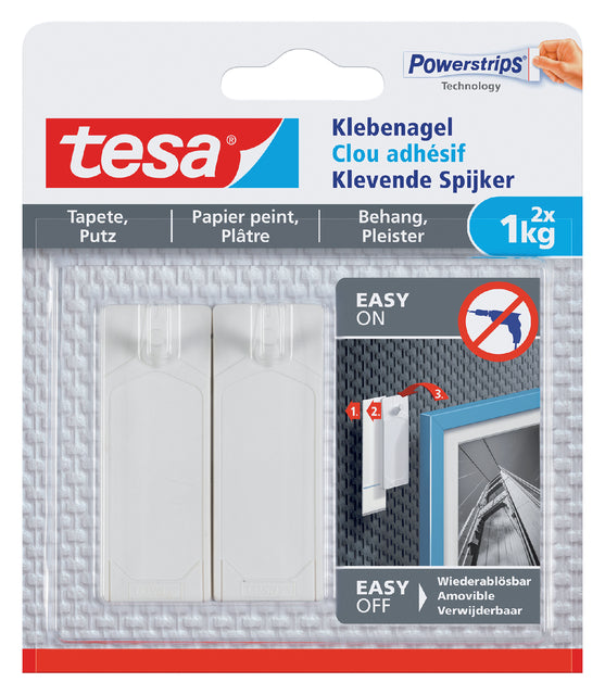 Klebriger Nagel Tesa Tapete und Gips 1 kg