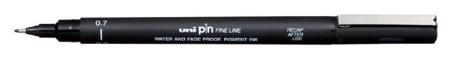 Fineliner Uni-Ball Pin 0,7 mm schwarz