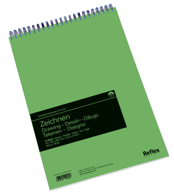 Zeichnen von Block Schoellershammer A3 Spiral 50VVE 160gr
