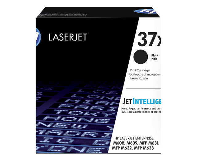 Tonercartridge HP CF237X 37X Black HC