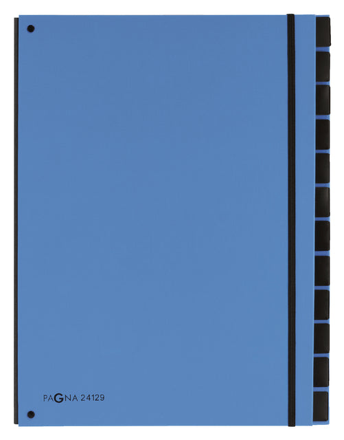 Sortierordner PAGNA -Trend A4 12 Tabs Hellblau