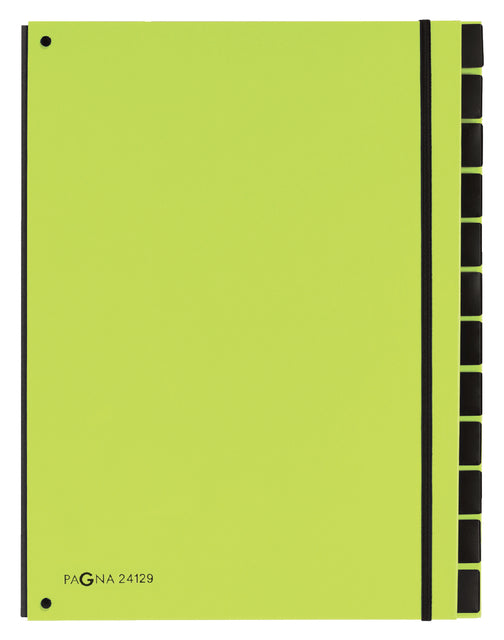 Sortierordner PAGNA -Trend A4 12 Tabs Apple Green
